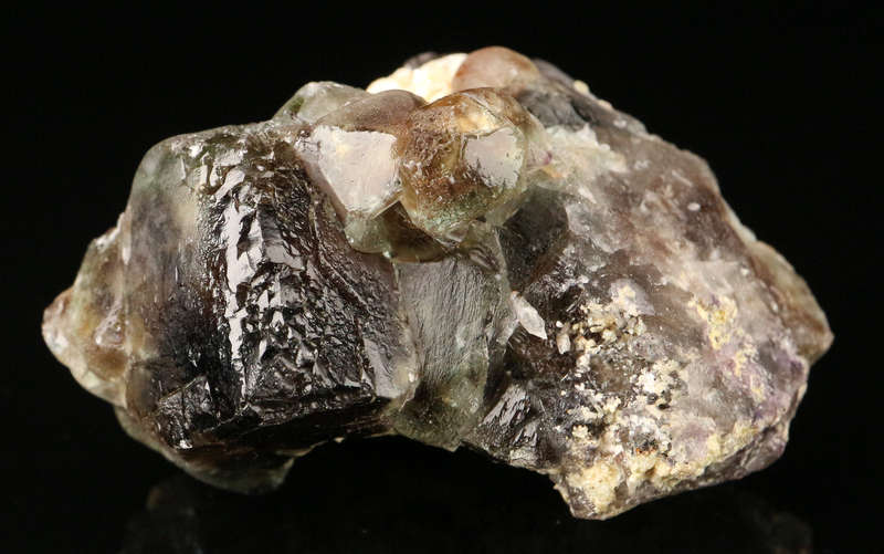 Muscovite on Fluorite, Erongo Mnt Region, Namibia