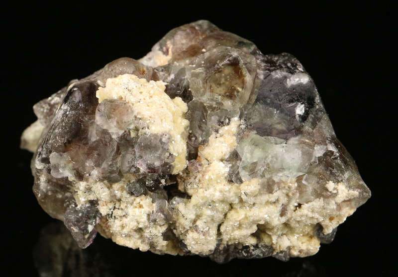Muscovite on Fluorite, Erongo Mnt Region, Namibia