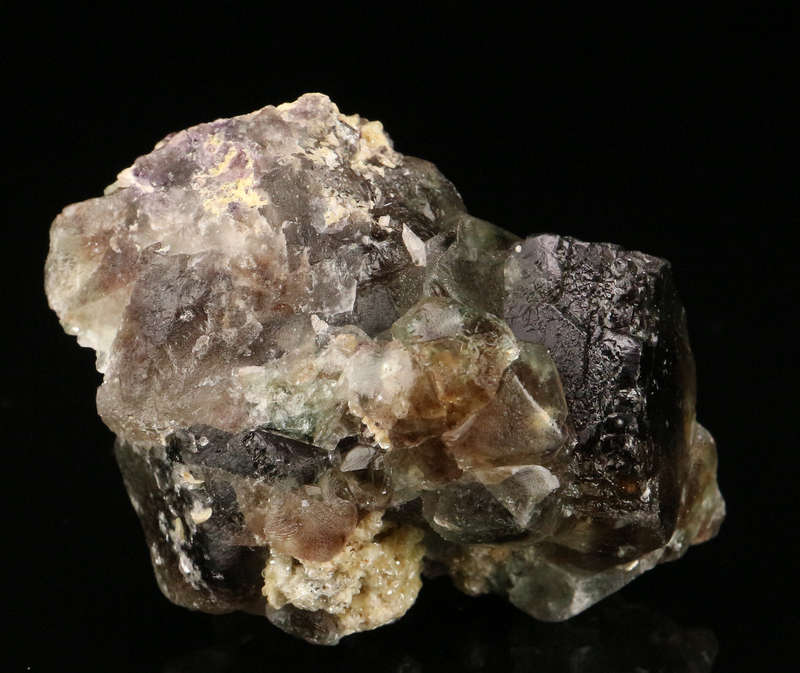 Muscovite on Fluorite, Erongo Mnt Region, Namibia