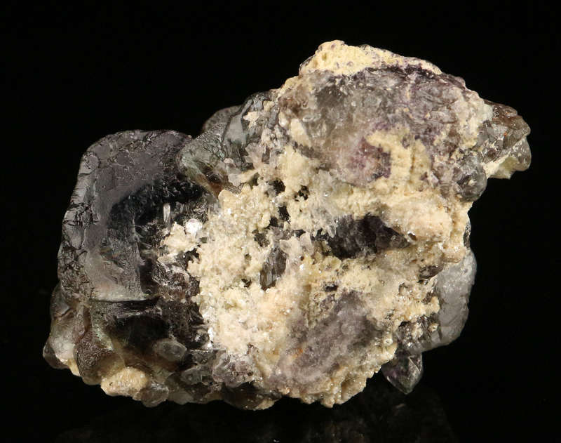 Muscovite on Fluorite, Erongo Mnt Region, Namibia