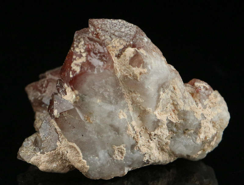 Hematite incl Quartz Cluster, Orange River Area, Northern Cape, South Africa