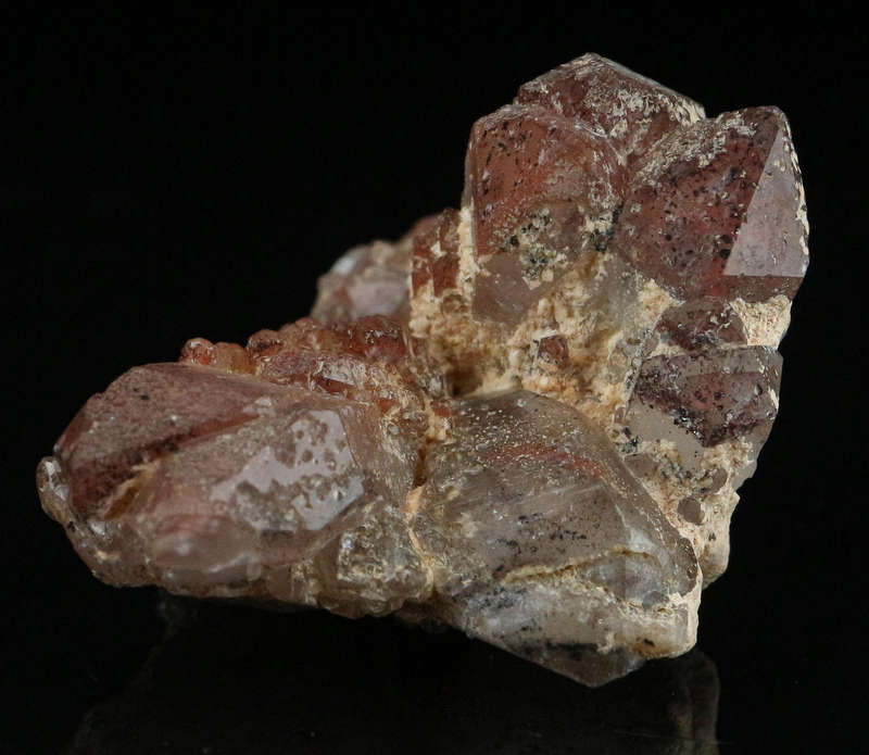 Hematite incl Quartz Cluster, Orange River Area, Northern Cape, South Africa