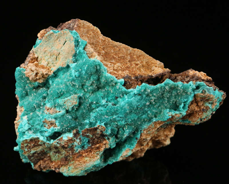 Malachite on Matrix Miniature, Kaokoveld Region, Namibia