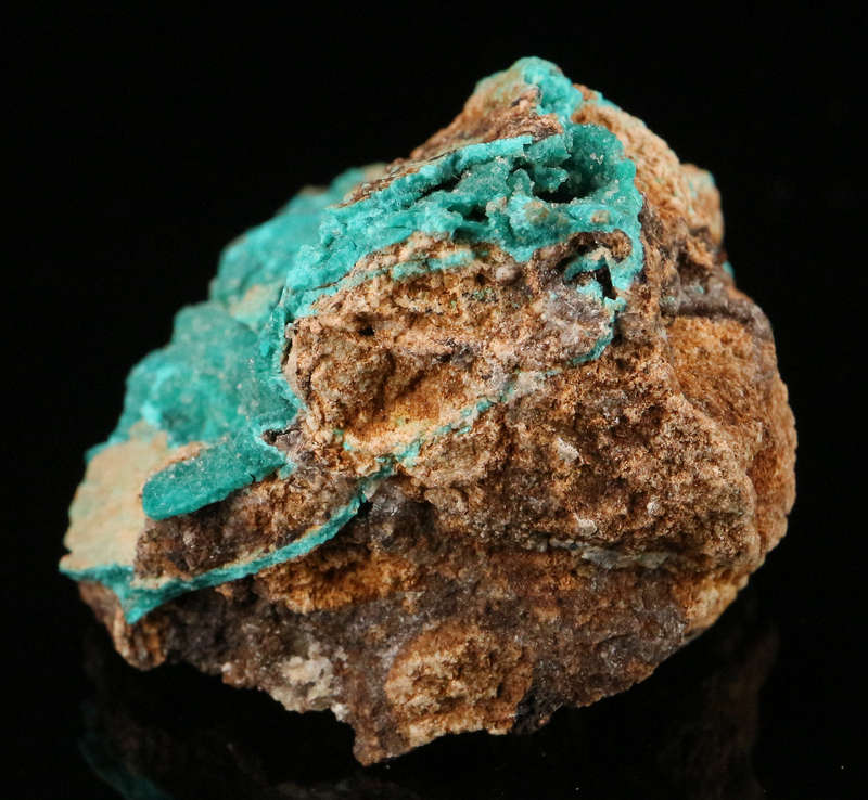 Malachite on Matrix Miniature, Kaokoveld Region, Namibia