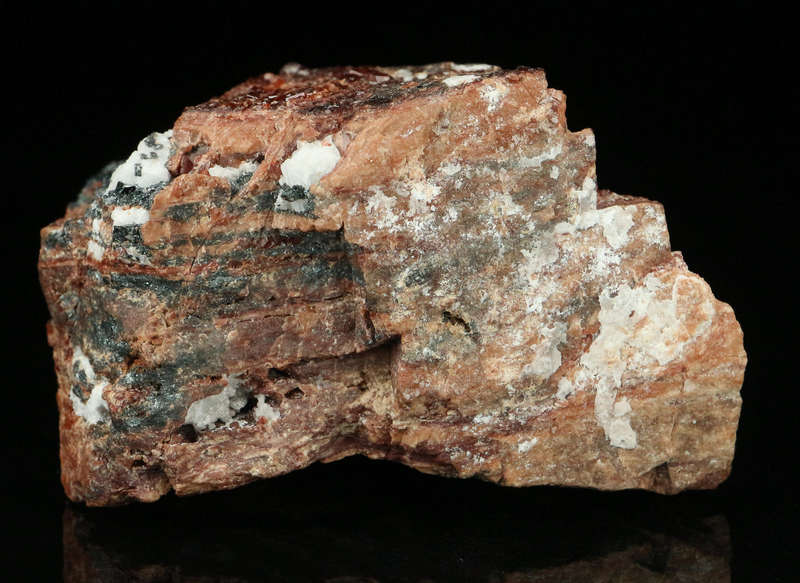Hematite, Andradite on Matrix,"N'Chwaning II Mine, Kalahari Manganese Field, Northern Cape, South Af