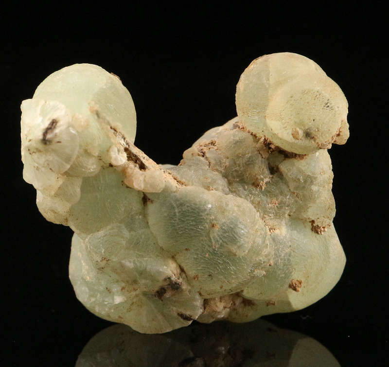 Miniature Prehnite Balls Cluster, Koedoekskop, Namibia