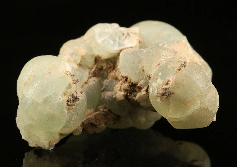 Miniature Prehnite Balls Cluster, Koedoekskop, Namibia