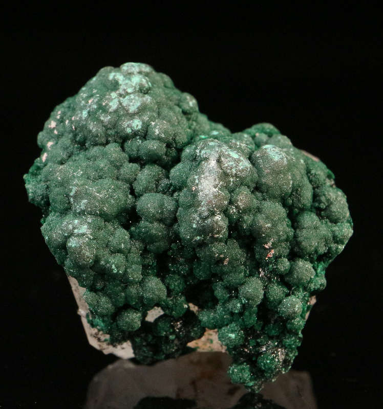 Malachite on Quartz Cluster, Mashamba West Mine, DRC
