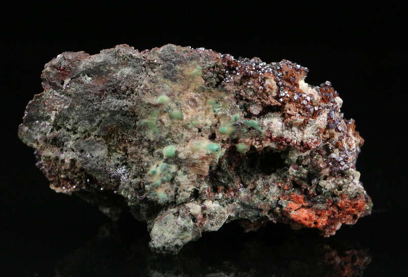 Cuprite on Matrix, Tsumeb Mine, Namibia
