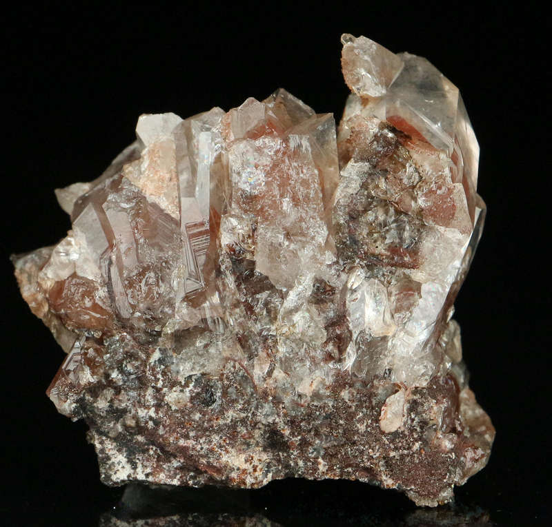 Red Hematite incl Quartz, Riemvasmaak, Northern Cape, South Africa