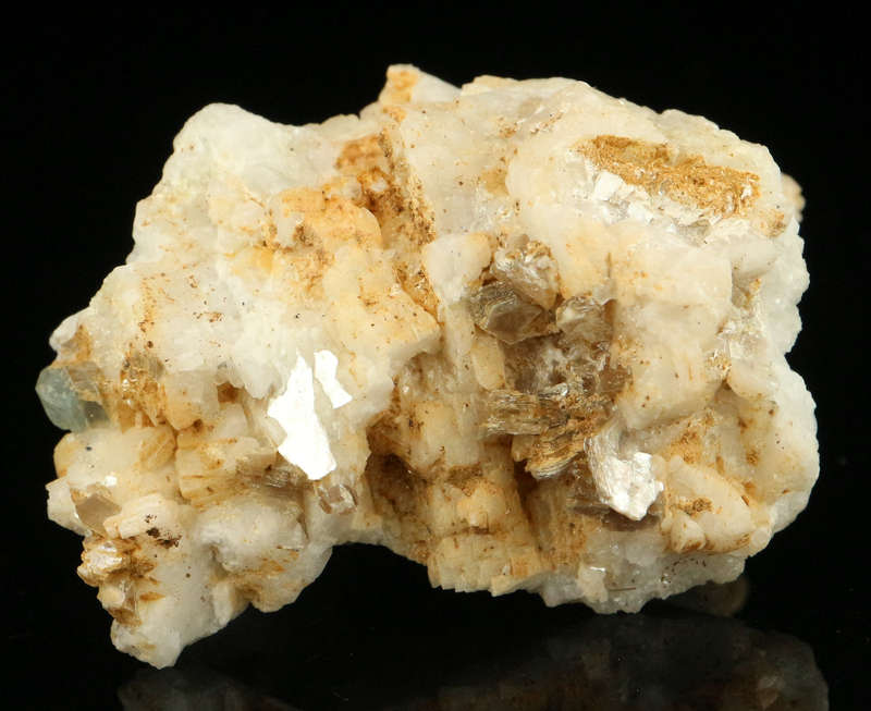 Apatite on Orthoclase, Erongo Mnt Region, Namibia