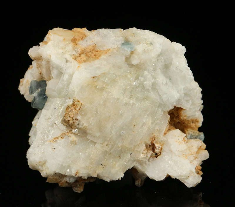 Apatite on Orthoclase, Erongo Mnt Region, Namibia