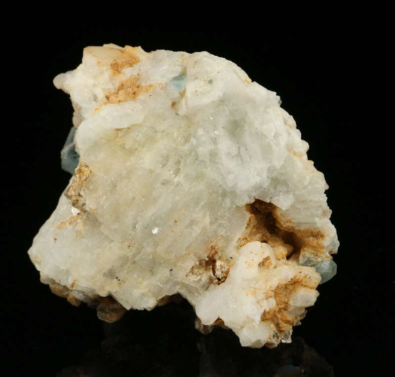 Apatite on Orthoclase, Erongo Mnt Region, Namibia