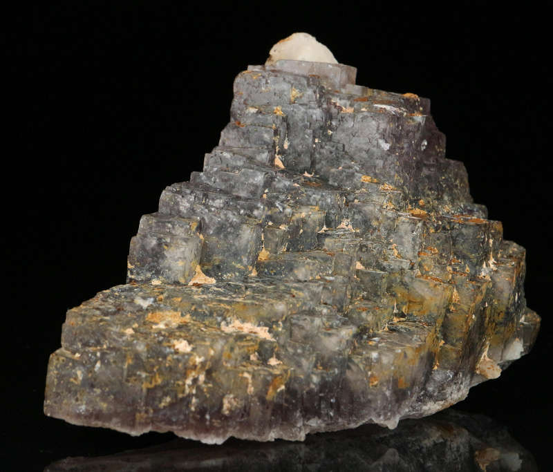 Quartz on Fluorite, Riemvasmaak, Northern Cape, South Africa