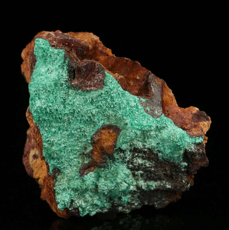 Malachite on Matrix, Skorpion Mine, Karas Region, Namibia