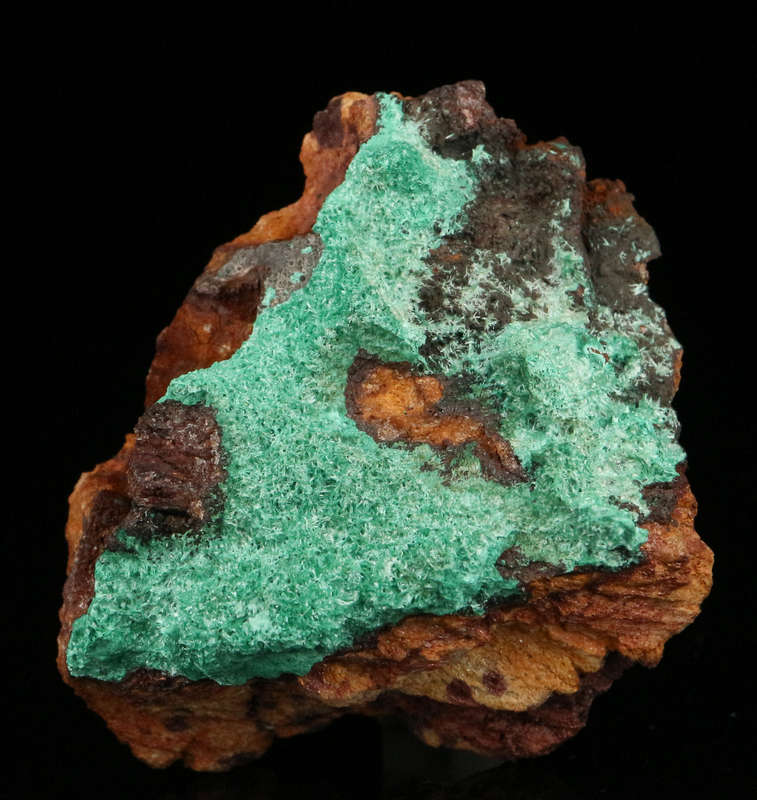 Malachite on Matrix, Skorpion Mine, Karas Region, Namibia