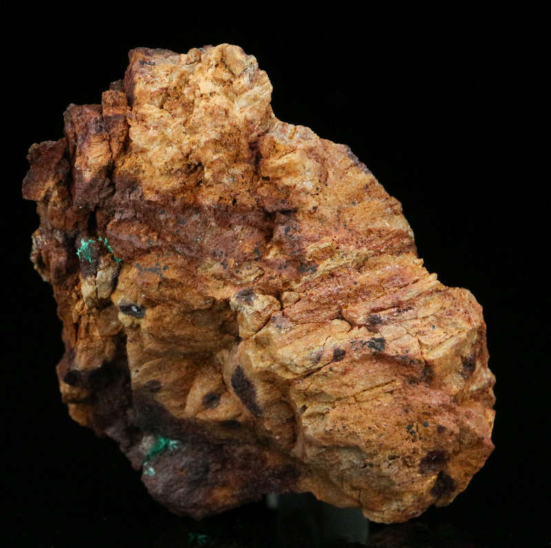 Malachite on Matrix, Skorpion Mine, Karas Region, Namibia