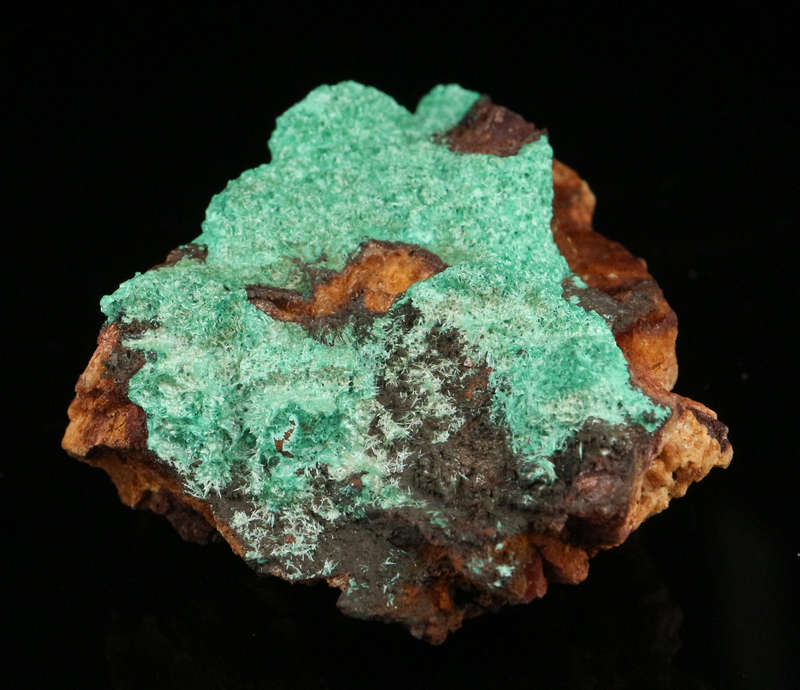 Malachite on Matrix, Skorpion Mine, Karas Region, Namibia