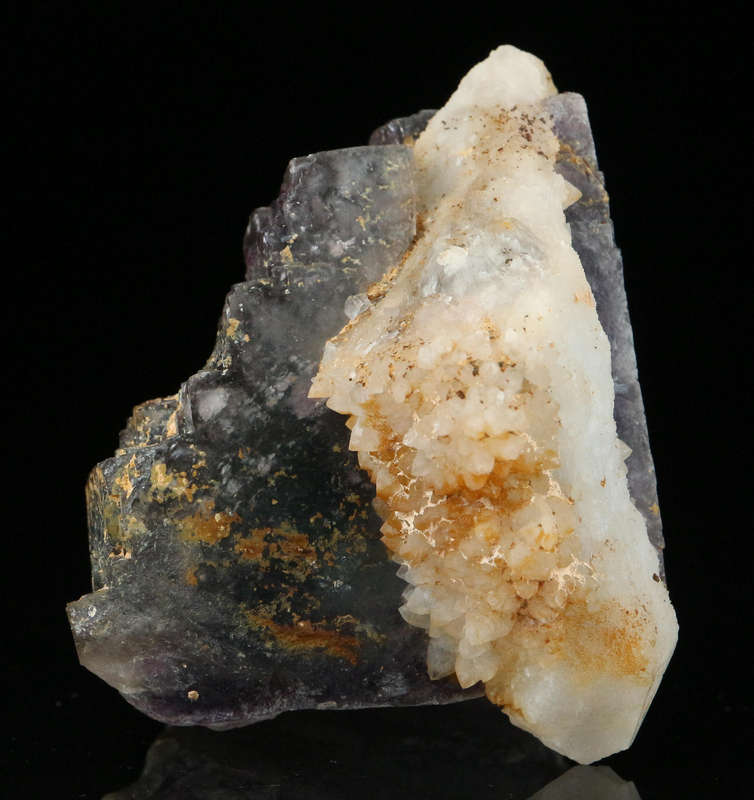 Quartz on Fluorite, Riemvasmaak, Northern Cape, South Africa