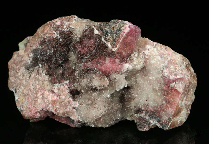 Quartz on Cobaltoan Calcite, Mashamba West Mine, DRC