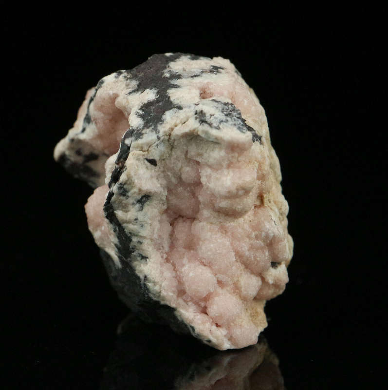 Rhodochrosite on Matrix,"N'Chwaning II Mine, Kalahari Manganese Field, Northern Cape, South Africa "
