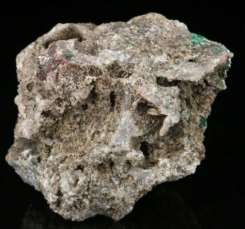 Shattuckite on Matrix, Mashamba West Mine, DRC
