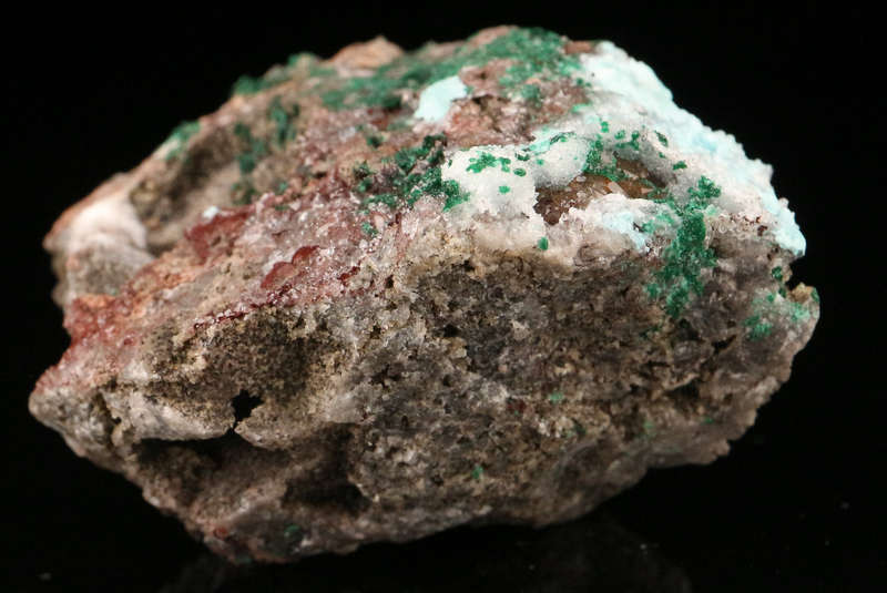 Shattuckite on Matrix, Mashamba West Mine, DRC