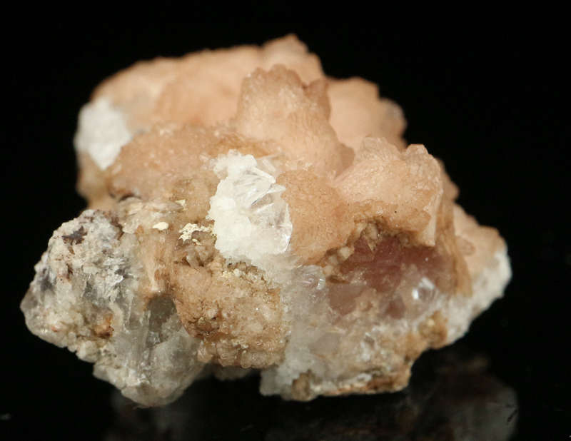 Olmiite & Calcite, "N'Chwaning II Mine, Kalahari Manganese Field, Northern Cape, South Africa "