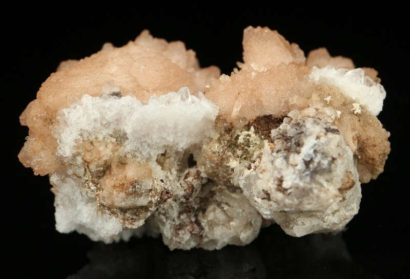 Olmiite & Calcite, "N'Chwaning II Mine, Kalahari Manganese Field, Northern Cape, South Africa "