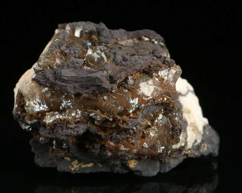 Olmiite on Matrix, "N'Chwaning II Mine, Kalahari Manganese Field, Northern Cape, South Africa "