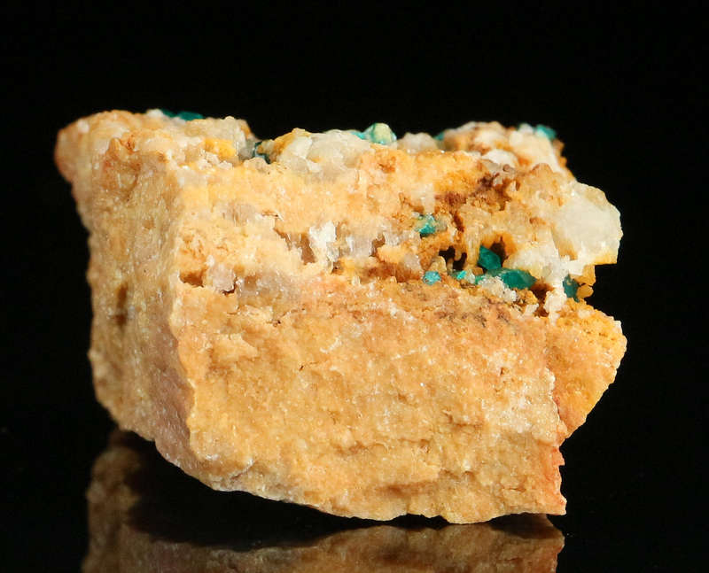 Dioptase on Matrix, Kaokoveld Region, Namibia