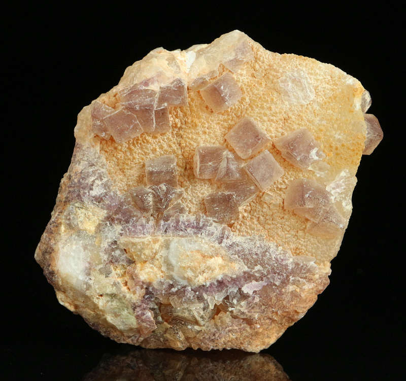 Fluorite on Matrix, Omehane, Erongo region, Namibia