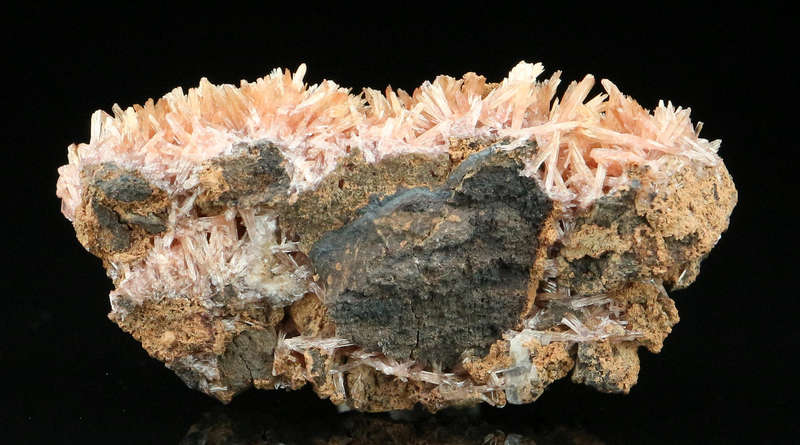 Inesite on Matrix, "N'Chwaning II Mine, Kalahari Manganese Field, Northern Cape, South Africa "