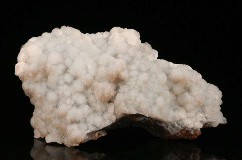 Quartz on SmithsoniteSkorpion Mine, Karas Region, Namibia