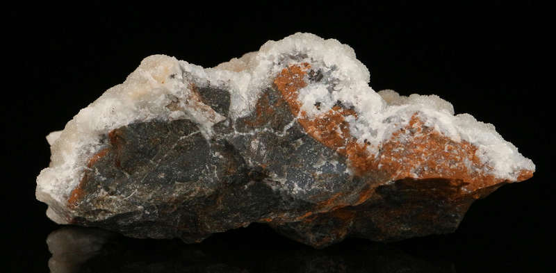 Quartz on SmithsoniteSkorpion Mine, Karas Region, Namibia