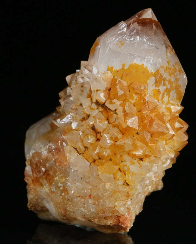 Cactus Fairy Quartz Cluster, Boekenhouthoek, Mpumalanga, South Africa