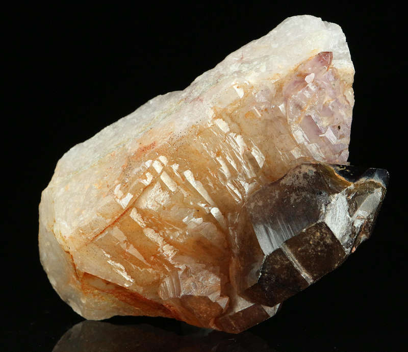 Amethyst Smoky Quartz, Erongo Mnt Region, Namibia