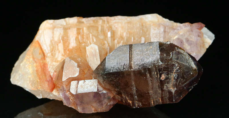 Amethyst Smoky Quartz, Erongo Mnt Region, Namibia