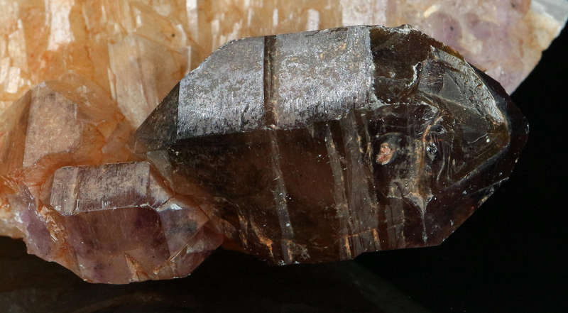 Amethyst Smoky Quartz, Erongo Mnt Region, Namibia