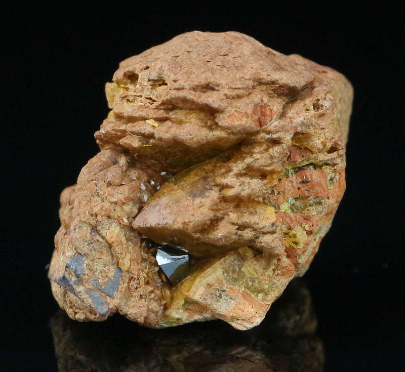 Sturmanite Thumbnail, "N'Chwaning II Mine, Kalahari Manganese Field, Northern Cape, South Africa "