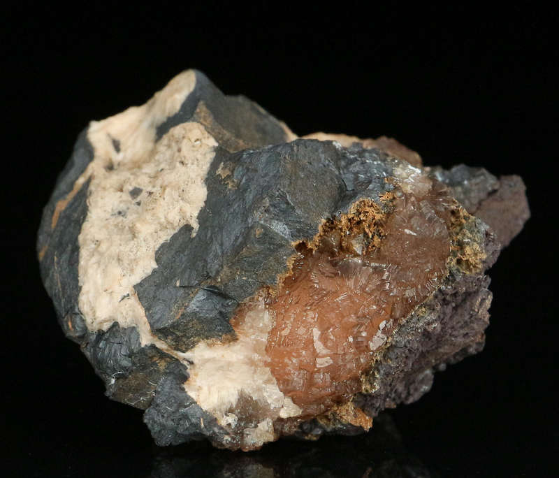 Gemmy Olmiite In Vugs, "N'Chwaning II Mine, Kalahari Manganese Field, Northern Cape, South Africa "