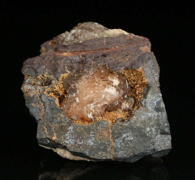 Gemmy Olmiite In Vugs, "N'Chwaning II Mine, Kalahari Manganese Field, Northern Cape, South Africa "
