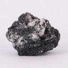 Manganite & Calcite Cluster,"N'Chwaning III Mine, Kalahari Manganese Field, Northern Cape, South Afr