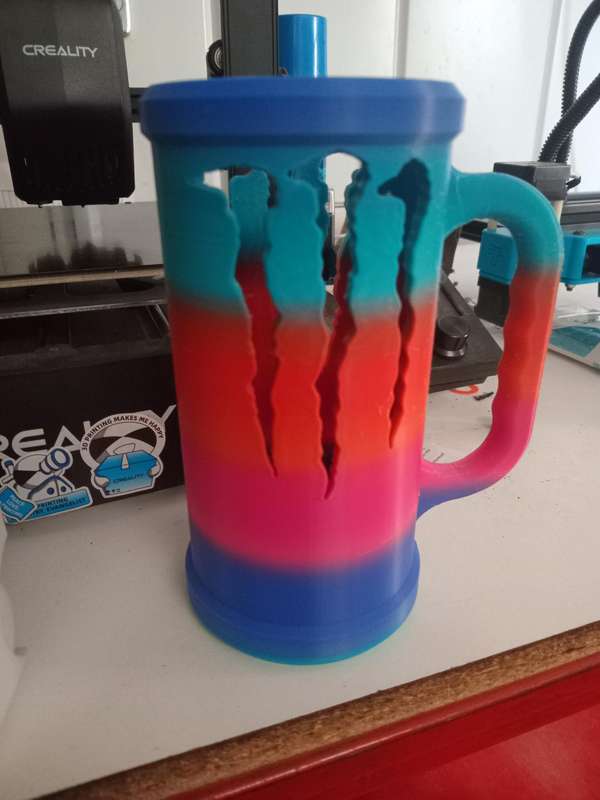 Monster energy can holder