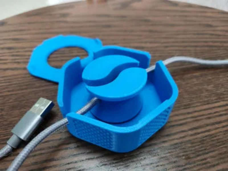 3d printed Portable cable organiser