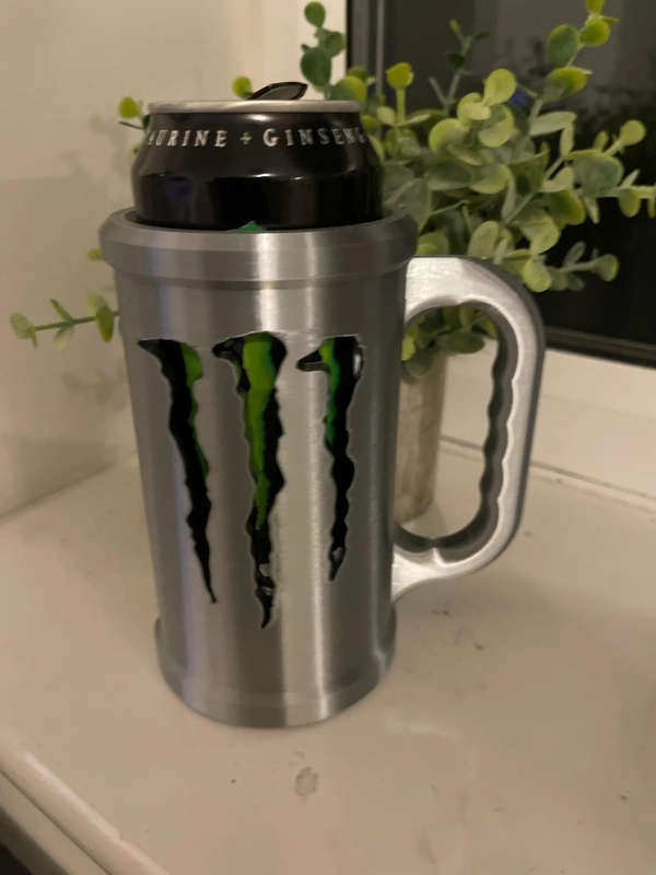 Monster energy can holder