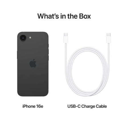 Apple iPhone 16e 128GB Black