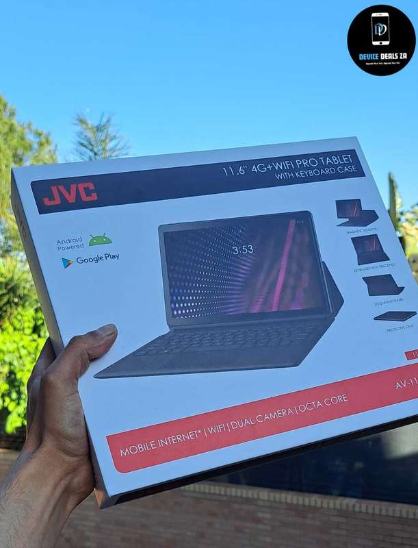 JVC - 11.6" Pro Tablet With Docking Keyboard - AV-11NT510