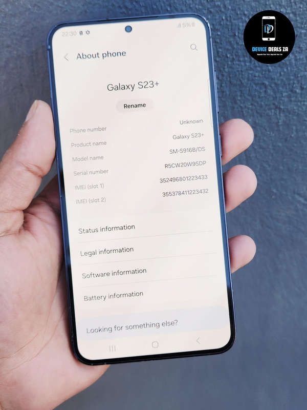 Samsung Galaxy S23 Plus 5G - 256GB