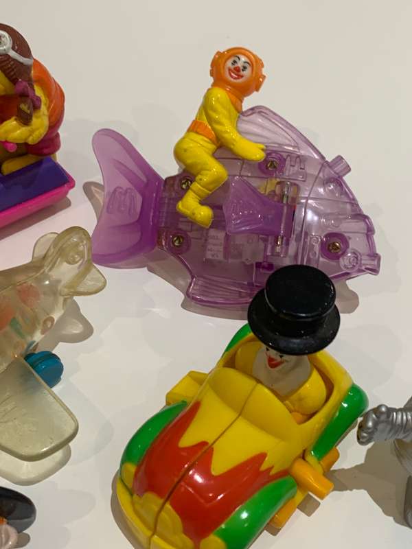 Lot Of McDonalds Character Happy Meal Toys From Late 90s / Early 00s - Some Are Windup